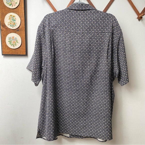 Paul Fredrick Silk Button Up Shirt - Picture 9 of 13